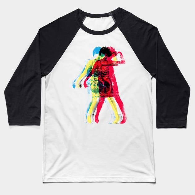 Poly Styrene X-Ray Spex Baseball T-Shirt by HAPPY TRIP PRESS